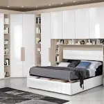 Camera con armadio a ponte